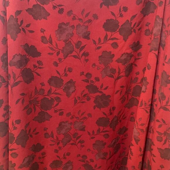 Torrid Womens Sophie Chiffon Double Layer Cami Red and Black Top 4X Party Event - Picture 2 of 7